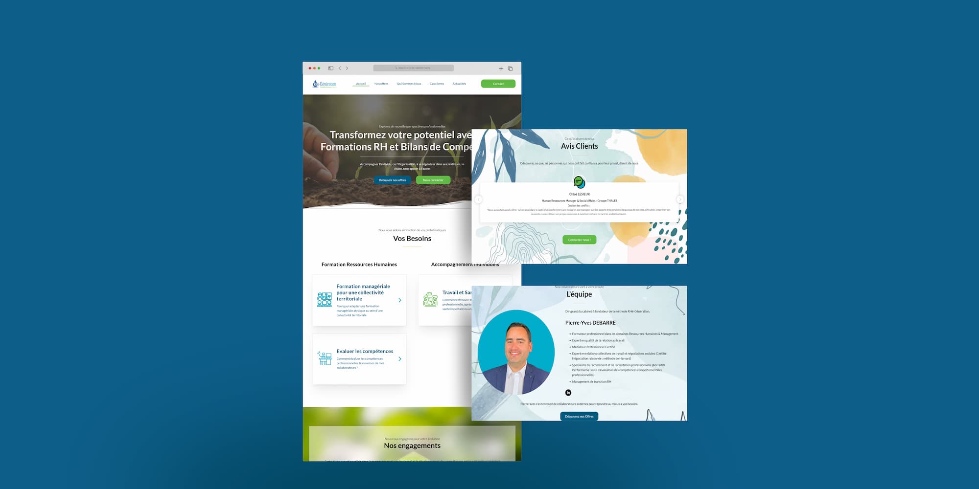 glappy portfolio webdesign rhe generation